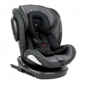 Kikka Boo autosedište Stark Dark Grey, 0-36kg Isofix