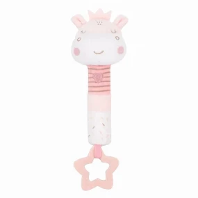 Kikka Boo Hippo Dreams zvečka za bebe sa glodalicom