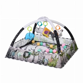 Kikka Boo Jungle podloga za bebe sa lopticama