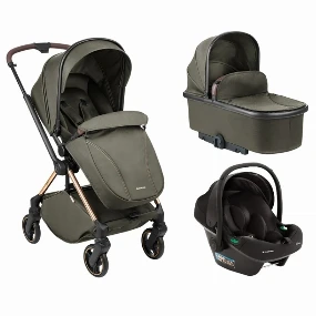 Kikka Boo Lanah kolica za bebe 3u1 Army Green, 0m+