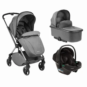 Kikka Boo Lanah kolica za bebe 3u1 Grey, 0m+