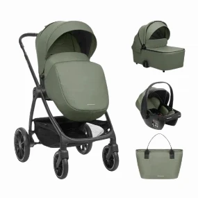 Kikka Boo Modena kolica za bebe 3u1 Army Green, 0m+