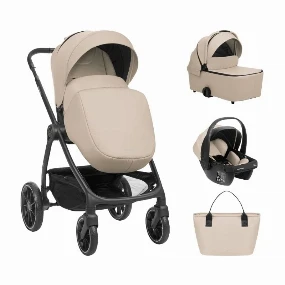 Kikka Boo Modena kolica za bebe 3u1 Beige, 0m+