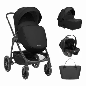 Kikka Boo Modena kolica za bebe 3u1 Black, 0m+