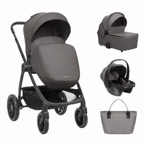 Kikka Boo Modena kolica za bebe 3u1 Dark Grey, 0m+