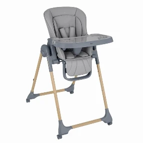 Kikka Boo Olive Wood Premium hranilica za bebe Grey, 6m+