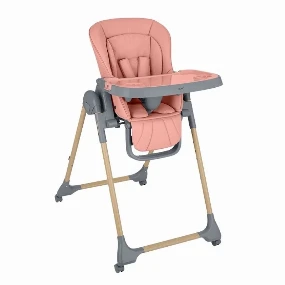 Kikka Boo Olive Wood Premium hranilica za bebe Pink, 6m+