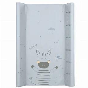 Kikka Boo tvrda podloga za presvlačenje Stripy Friends, 80x50cm Blue