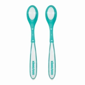 Kikka Boo termoosetljive kašike za bebe Mint, 6m+