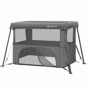 Kinderkraft Cami prenosivi krevetac za bebe 3u1 Grey