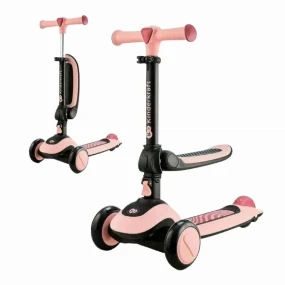Kinderkraft Halley trotinet za decu 2u1 Rosa Pink