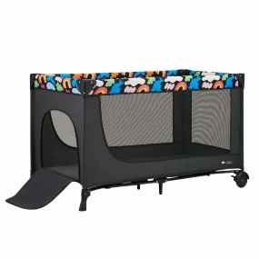 Kinderkraft Joy 2 prenosivi krevetac za decu Happy Shapes