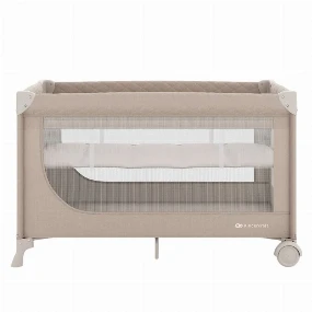 Kinderkraft Leody Up prenosivi krevetac Beige 2 Niova