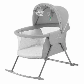 Kinderkraft Lovi kolevka za bebe Grey, 0m+