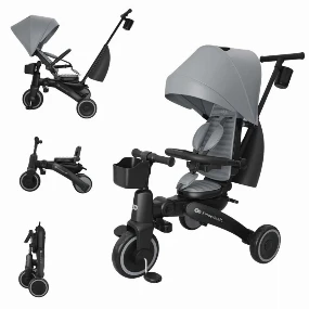 Kinderkraft tricikl za decu Jazz 3 Grey, 9m+