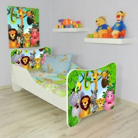 Krevet Happy Kitty za decu Madagaskar, 160x80