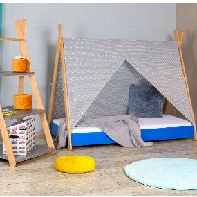 Krevet za decu šator Bella Luni - Tipi Plavi, 160 x 80