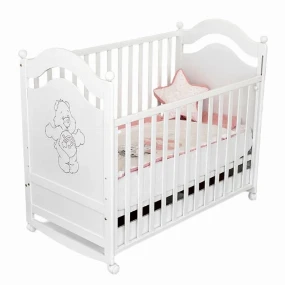 Krevetac za bebe Veljko sa fiokom, Beli