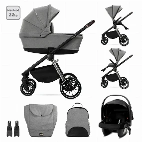 Lorelli Bianca kolica za bebe 3u1 Grey
