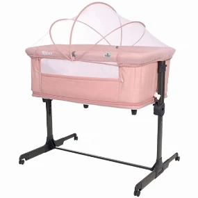 Lorelli kolevka za bebe 2u1 Milano Pink, 0m+