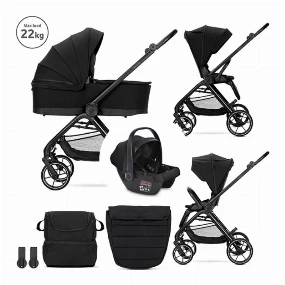 Lorelli kolica za bebe 3u1 Venice Black, 0m+