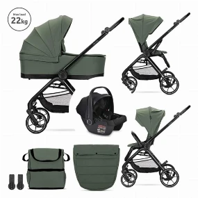 Lorelli kolica za bebe 3u1 Venice Green, 0m+