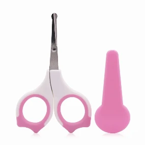 Lorelli makazice za bebe sa poklopcem, Blush Pink