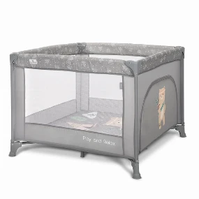 Lorelli Play & Relax ogradica za bebe Grey Adventure