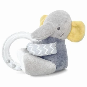 Lorelli plišana igračka za bebe sa zvečkom Elephant Grey Natural, 0m+