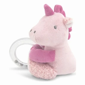 Lorelli plišana igračka za bebe sa zvečkom Unicon Pink Natural, 0m+