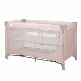 Lorelli prenosivi krevetac Moon Hug 2 Nivoa, Pink