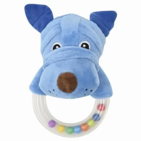 Lorelli Ring plišana zvečka za bebe, Pas