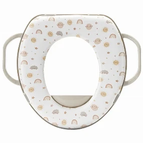 Lorelli Soft trening adapter za WC šolju, Plantes Beige