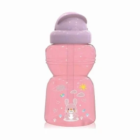 Lorelli Sportska flašica sa slamčicom 325ml Animal Blush Pink, 6m+