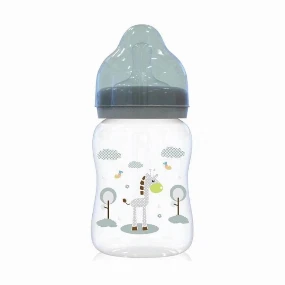 Lorelli Wide Neck flašica Animals Green Mint 250ml, 0+