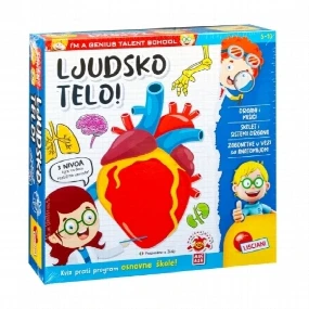 Mali Genije Eukativni set Upoznaj ljudsko telo