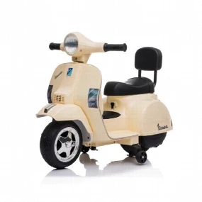 Motor za decu na akumulator Mini Vespa, Beige