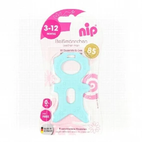 Nip glodalica za bebe Mr. Denty Mint, 3m+