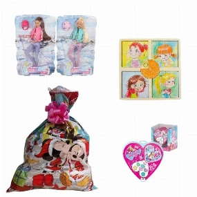 Novogodišnji paketić za devojčice od 2399 din 2025, 3-5g