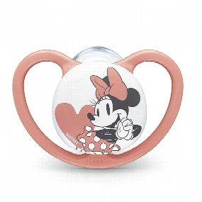 Nuk varalica silikon Space Mickey Mouse Roze, 0-6m