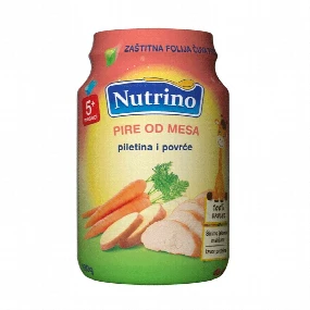 Nutrino Kašica pire od mesa piletina i povrće, 190g