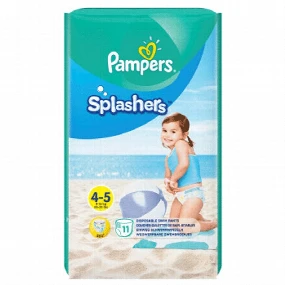 Pampers pelene za kupanje Splashers 4-5g, 11 / 1