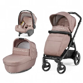 Peg Perego kolica za bebe 3u1 Book Smart Rosette, 0m+