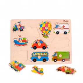 Pino drvena igračka Umetaljka Saobraćaj 