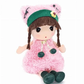 Platnena lutka za devojčice 45cm Roze, 19YL-103-2
