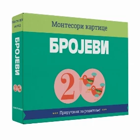 Publik Praktikum Montesori kartice za decu Brojevi