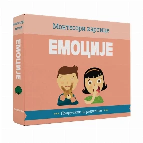 Publik Praktikum Montesori kartice za decu Emocije