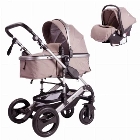 Puerri Passeggino kolica za bebe 3u1 Beige, 0m+