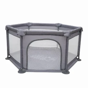 Puerri Stella ogradica za bebe Grey