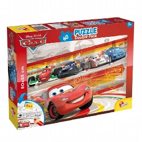 Puzzle Lisciani Cars 2u1, 60 delova